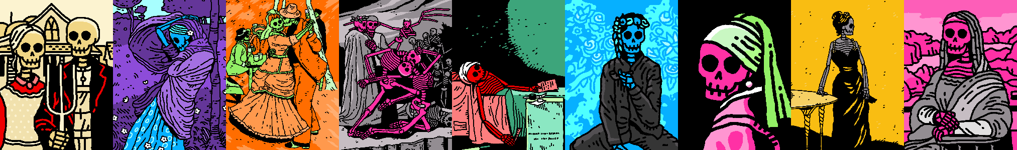 Nahstoric Bones strip